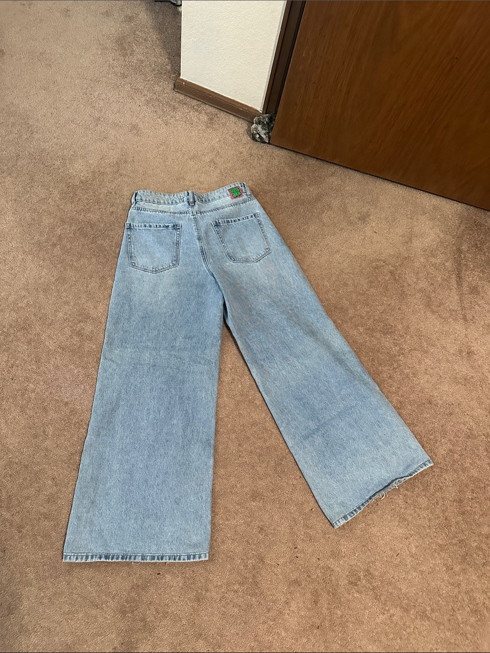 Gymboree Light Blue Wide-Leg Jeans